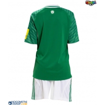 Otroški Nogometni dresi Newcastle United Gostujoči 2025-26 Kratek Rokav (+ Kratke hlače)